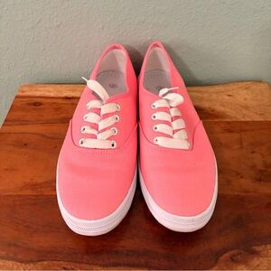 Women's Pink Canvas Sneakers